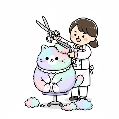 Стрижка кошек