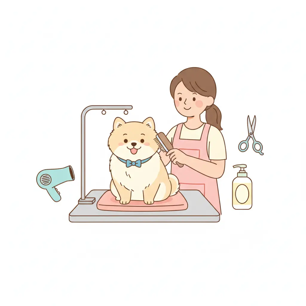 Померанский шпиц: груминг самой пушистой и инстаграмной породы