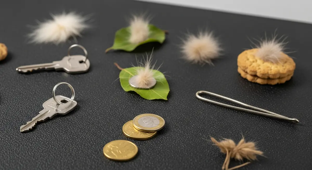 Коллекция странных предметов, найденных грумерами в шерсти животных